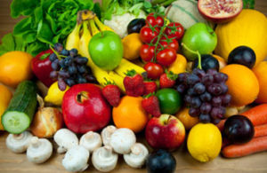 vegetables and fruits