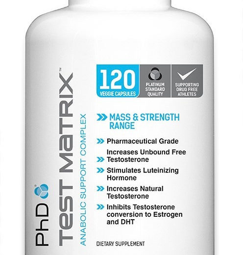 PhD Test Matrix: Testosterone Booster for Built and Health