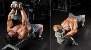 dumbbell pullover