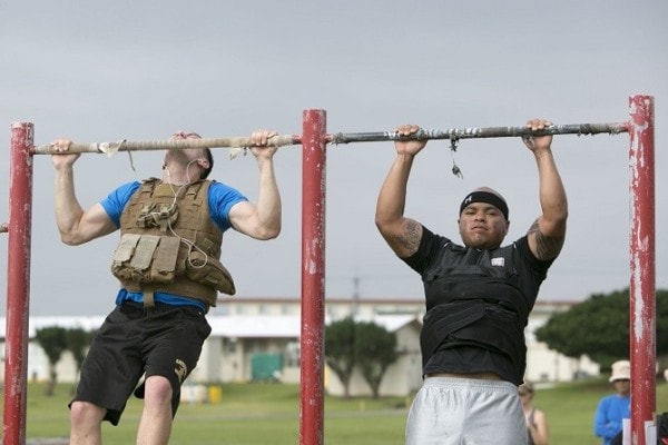 weighted pull-ups